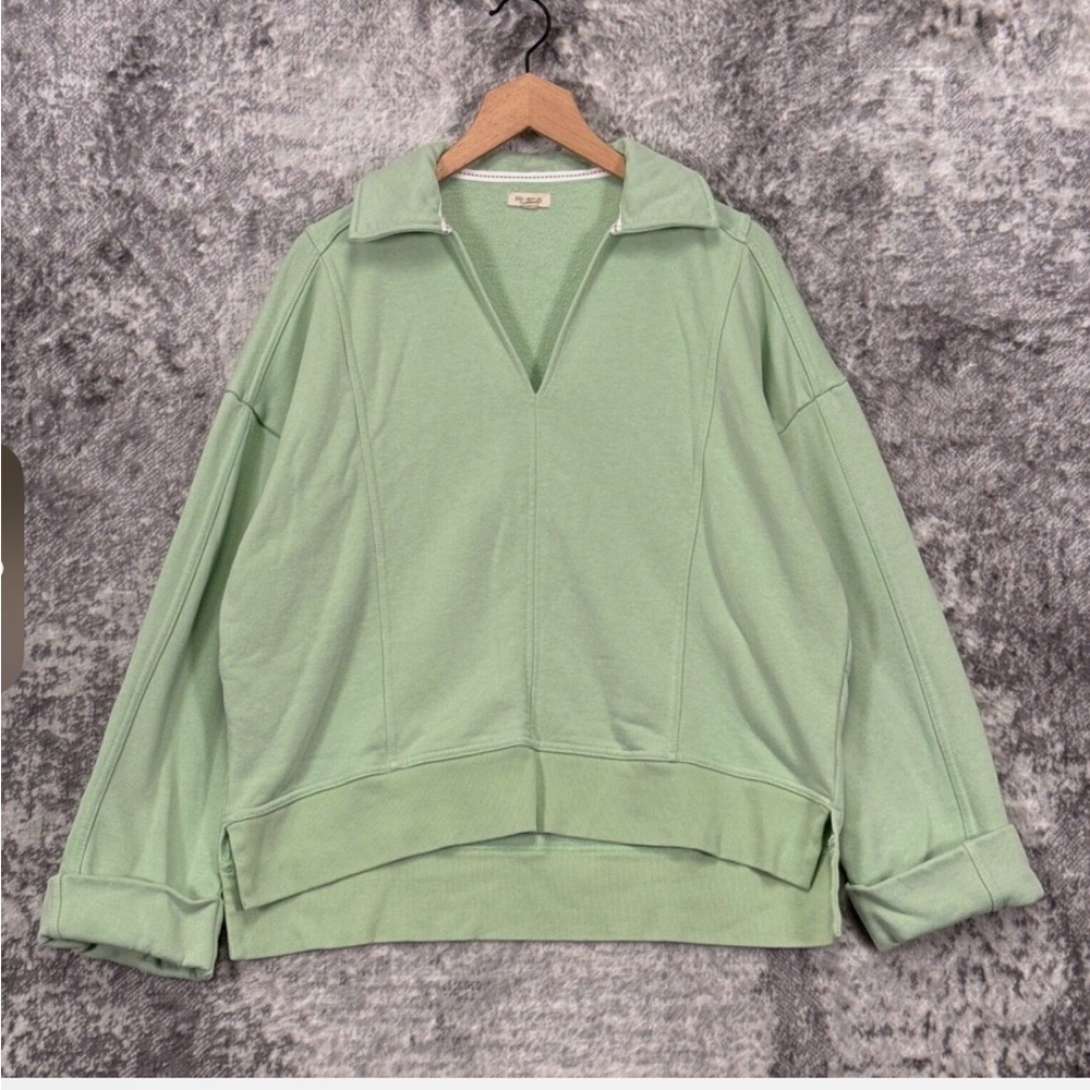 Urban Outfitters PILCRO Mint V-Neck Sweater